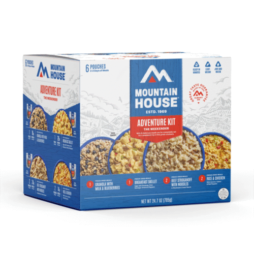 6-Pack Mountain House Freeze Dried Meals Camping Backpacking Survival Emergency.